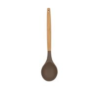 MENASTYL - Cuillère en silicone avec manche en bois ELIOTT - 5040188 - Idéale pour mélanger un plat en sauce, une soupe, pour servir vos plats avec du jus ou de la sauce