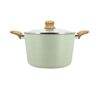Faitout 24cm colorama celadon - en aluminium - revÊtement antiadhÉsif en cÉramique