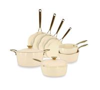 Menastyl Lot de 8 Pièces Dahlia en aluminium recy eige sans PFAS
