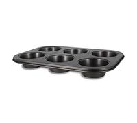 MENASTYL - Plaque à 6 muffins amandine en acier carbone anti adhésif - 6020746