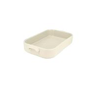 MENASTYL - Plat à four grille octave rectangle 840ml 26.5x15cm en grès beige - 3356155