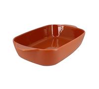 MENASTYL - Plat à four octave rectangle 38x23cm 3.3l en grès terracotta - 3356141