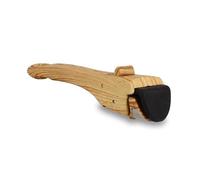 MENASTYL - Poignée Amovible en Bakélite Couleur Bois - Sécurité 1 Clic - Rangement Compact - Résistante à la Chaleur - Manche Amovible Compatible Batterie de Cuisine Gamme Colorama Amovible