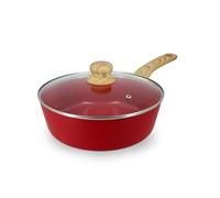 MENASTYL - Sauteuse 24cm Colorama magenta - En Aluminium - Revêtement antiadhésif en céramique - Tous feux dont induction