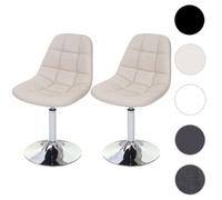 Mendler 2x Chaise Cascina - Crème