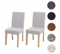 Mendler 2x Chaise Cuisine Littau - Crème