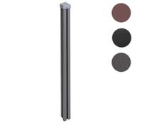 Wpc Poteau Sarthe-Wpc Brise-Vue, Poteau 240cm, Gris Gris