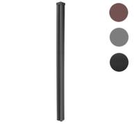Poteau En Wpc Sarthe, Clôture En Wpc, Piédroit, Pal, Système D'emboîtage, 1,88m Anthracite Gris
