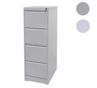 Armoire Hwc-H16, Armoire À Dossiers De Bureau Armoire En Acier, Format Légal 134x46x62cm Gris Multicolore