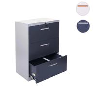 Mendler Armoire à dossiers - Gris foncé