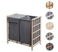 Mendler bac à linge rectangulaire - Bois clair