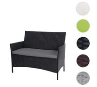 Mendler Banc de jardin 2 places - Anthracite