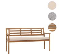 Mendler Banc de jardin en acacia - 3 places