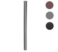 Poteau En Wpc Pour Clôture Sarthe En Wpc, Pilier, Système De Connexion 1,88 Gris Gris