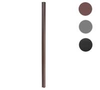 Mendler – Poteau en aluminium Sarthe WPC – Système de connexion 1,86 – Marron