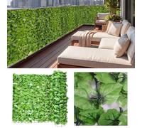 Mendler Brise-vue pour balcon N77 500x150 cm Leaf Light
