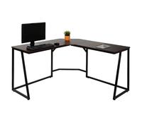 Mendler Bureau d'angle informatique - Marron