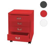 Mendler Caisson de bureau - Rouge
