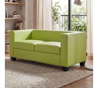 Canapé / sofa Lille, 2 places simili-cuir, vert clair