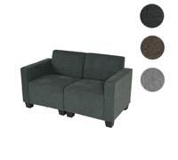 Mendler Canapé droit 2 places - Brun