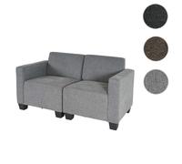 Mendler Canapé droit 2 places - Gris