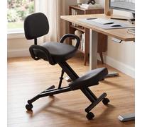 Mendler Chaise à Genoux avec Dossier HWC-Q22 Noire