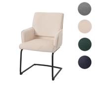 Mendler Chaise cantilever HWC-N60 - Crème-Beige