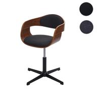 Mendler Chaise de bureau - Gris foncé