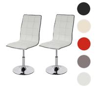 Mendler Chaise HWC-C41 Blanc
