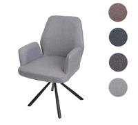 Mendler Chaise HWC-H71 - Gris clair