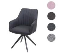 Mendler Chaise HWC-H73 - Gris Foncé