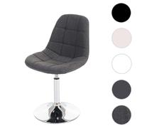Mendler Chaise pivotante HWC-A60 - Gris clair