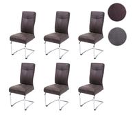 Mendler Chaises de salle à manger - Brun