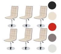 Mendler Chaises HWC-C41 - Crème