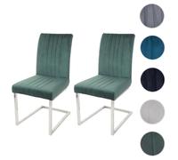 Mendler Chaises HWC-L14 - Vert