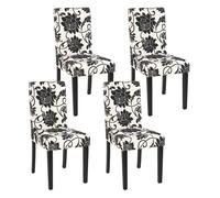 Mendler Chaises Littau - Tissu Jacquard