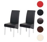 Mendler Chaises pivotantes (lot de 2) - Noir