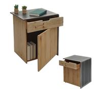 Mendler Commode 1 tiroir - Multicolore