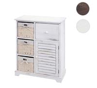 Mendler Commode 4 tiroirs - Blanc