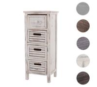 Mendler Commode 4 tiroirs - Blanc