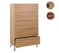 Mendler Commode 5 tiroirs - Marron