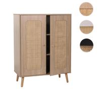 Mendler Commode haute rotin kubu - Marron