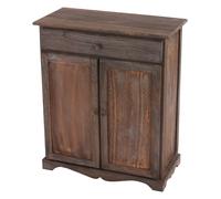 Commode / table d'appoint / armoire, 66x33x78cm, shabby, vintage marron