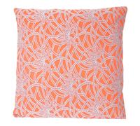 Mendler Deko-Kissen Barock - 45x45 cm - Orange