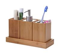 Mendler Ensemble salle de bain bambou - Beige