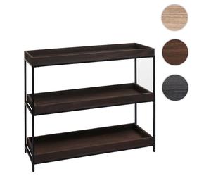 Mendler Étagère colonne 3 niveaux - Bois