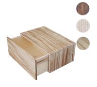 Mendler Étagère murale bois - Brun