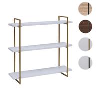 Mendler Étagère murale K78 - Blanc/Or