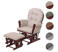Mendler Fauteuil à bascule - Crème