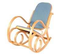 Mendler Fauteuil rocking chair - Bleu